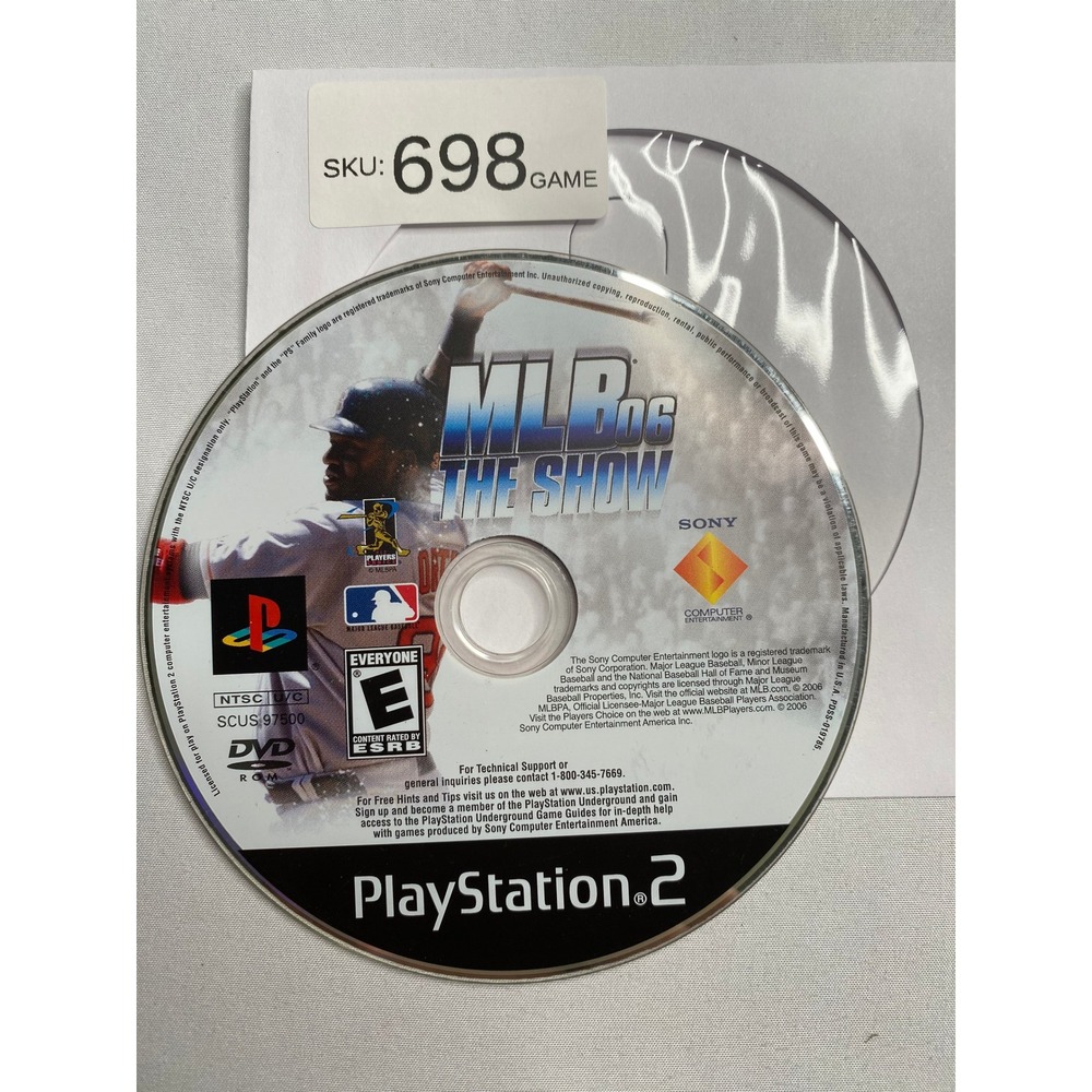 MLB 06 The Show Sony PlayStation 2